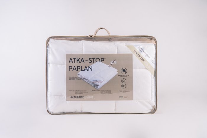 Atka Stop® paplan pamut fedőanyaggal  200x220 cm - 650g