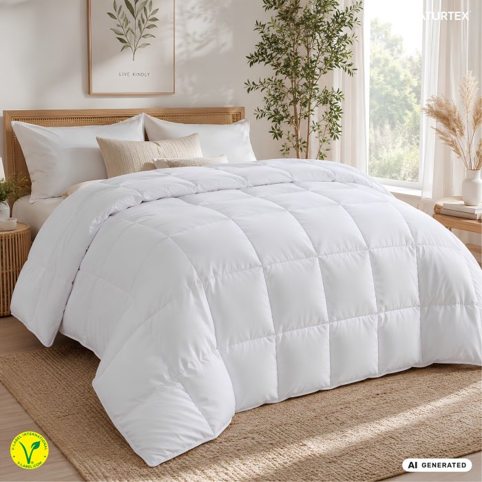 Vegan Down paplan 140x200 cm 140x200 cm 100% poliészter Technical Down  - Naturtex